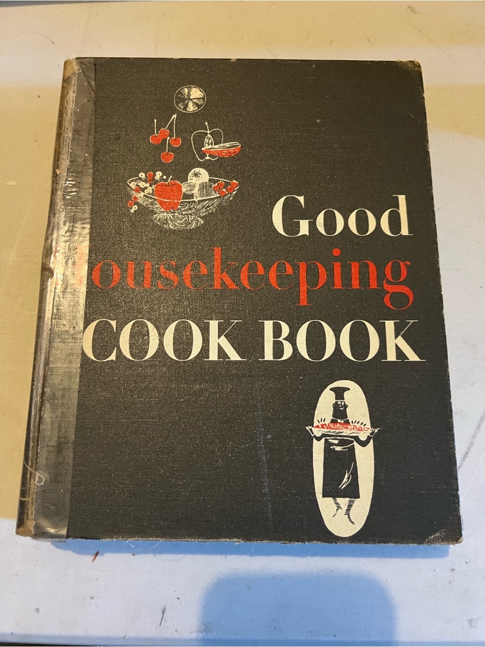 Vintage 1955 Good Housekeeping Cook Book Hardcover Illustrated Dorothy B Marsh